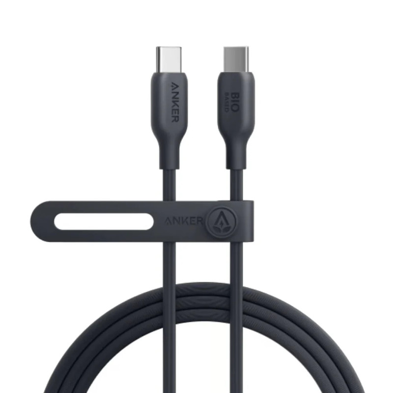 Anker 544 USB-C to USB-C 140W Bio-Based Cable 0.9m - Black - كابل